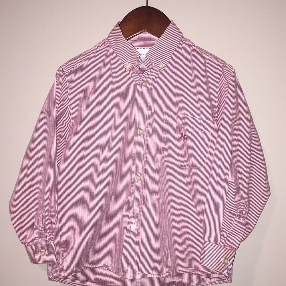 Petit Patapon Toddler Boy Dress Shirt Size 4T